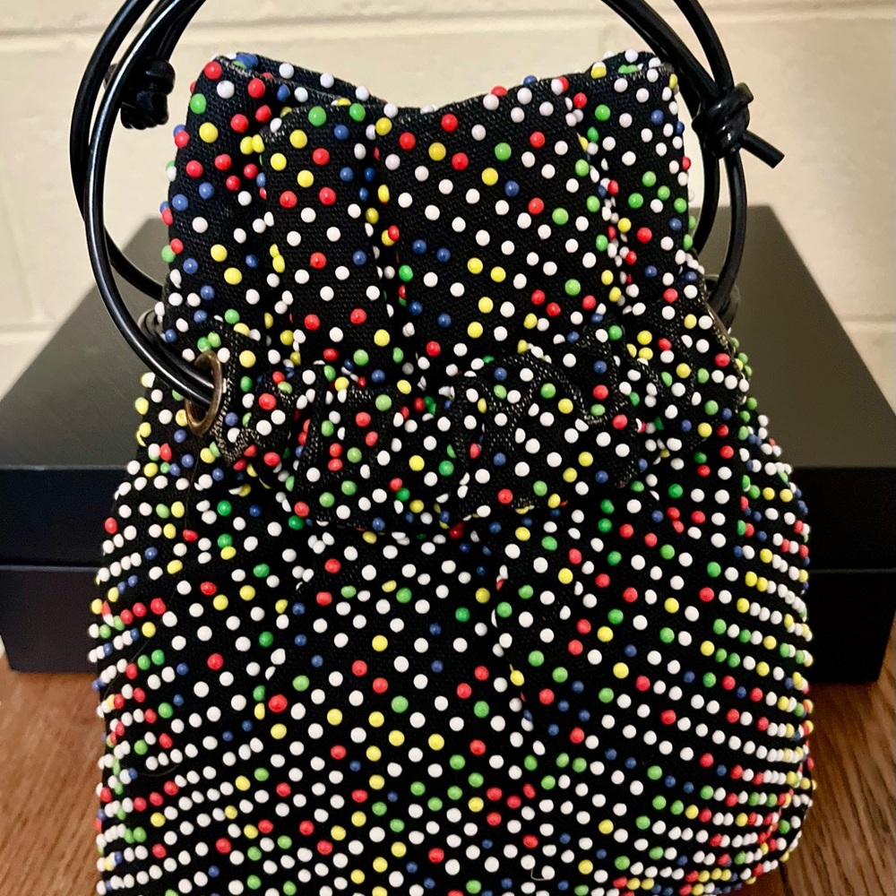 Vintage 60’s-70’s Colorful Polka Dot Women's Bag